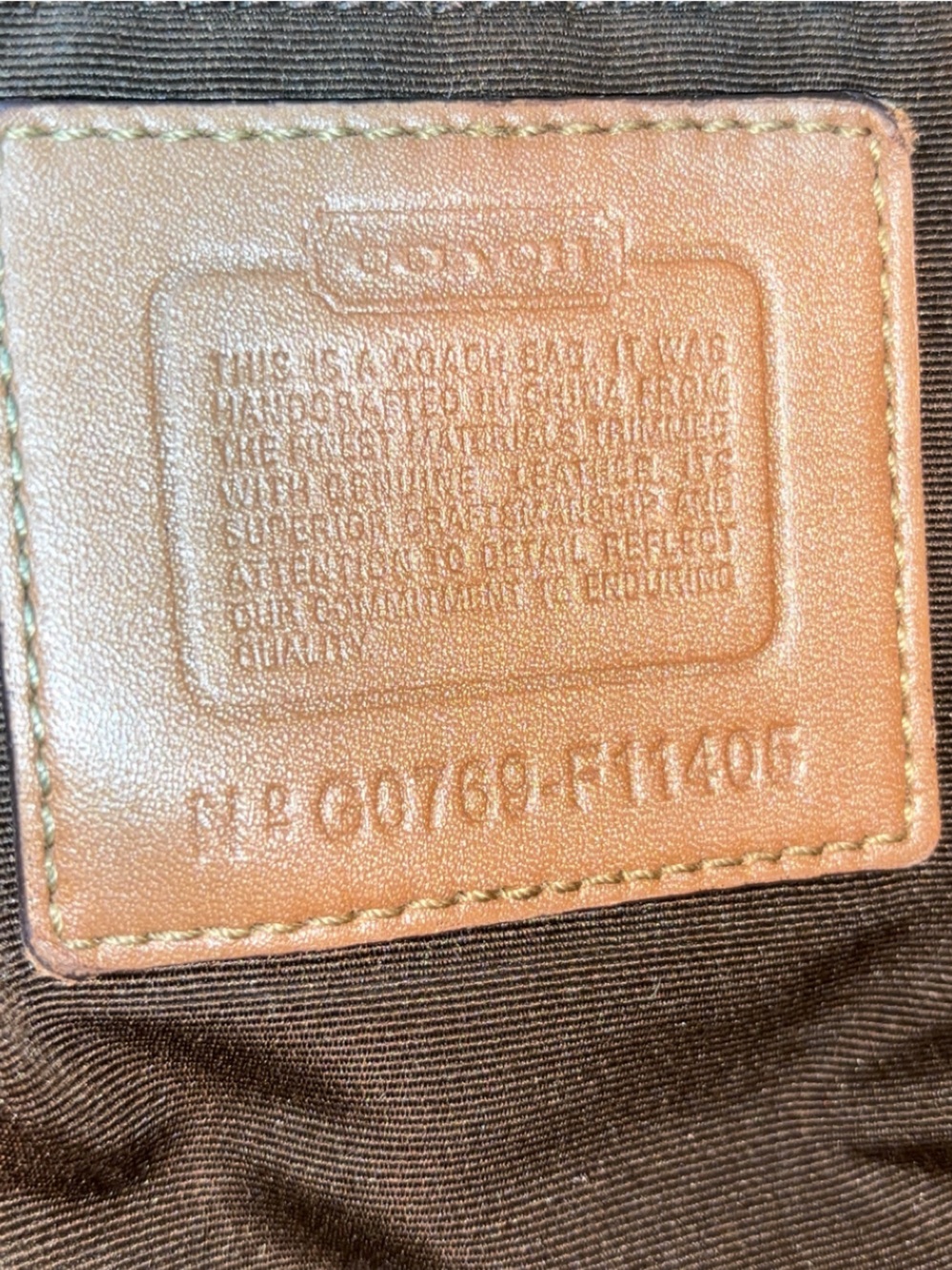 Coach 2007 y2k Soho Signature Buckle Flap Hobo Bag GUC - Picture 14 of 17